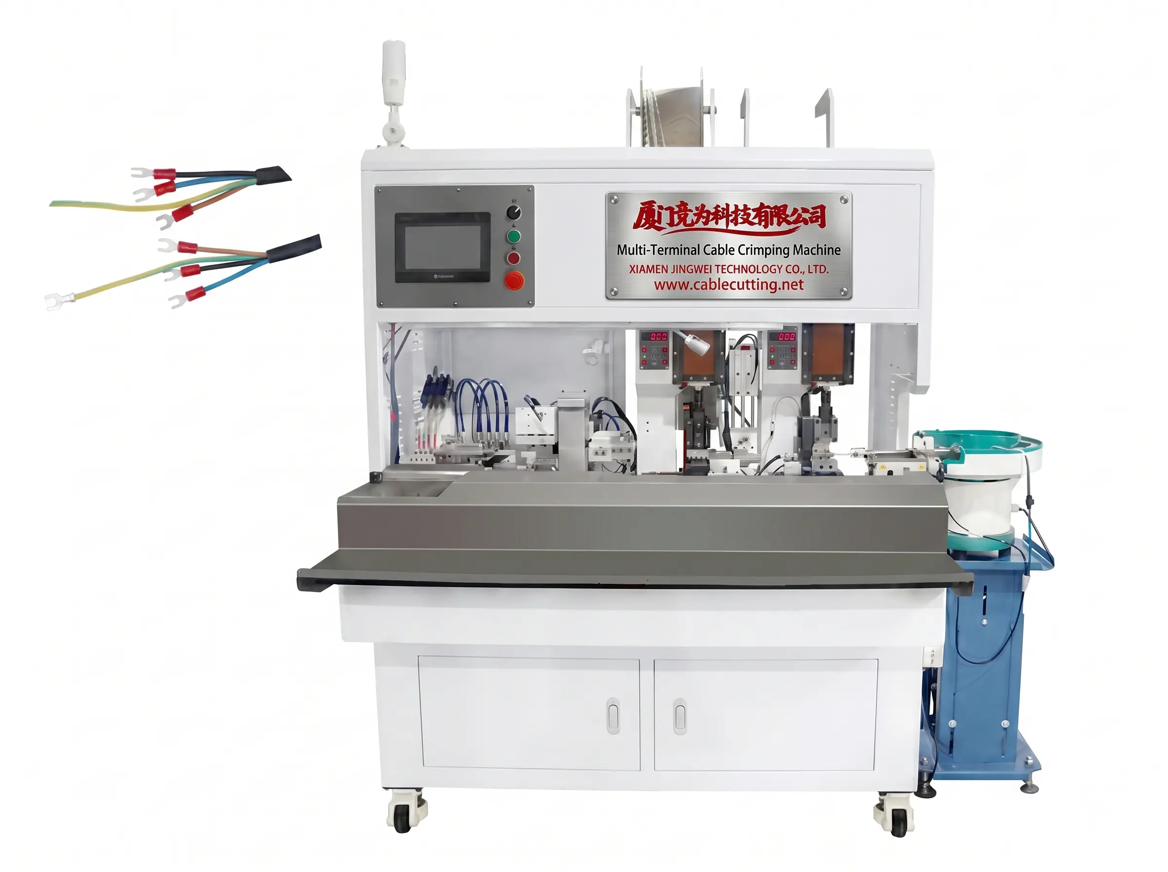 WPM-555 Automatische Mehrfachkabel-Crimpstation für die Industrie