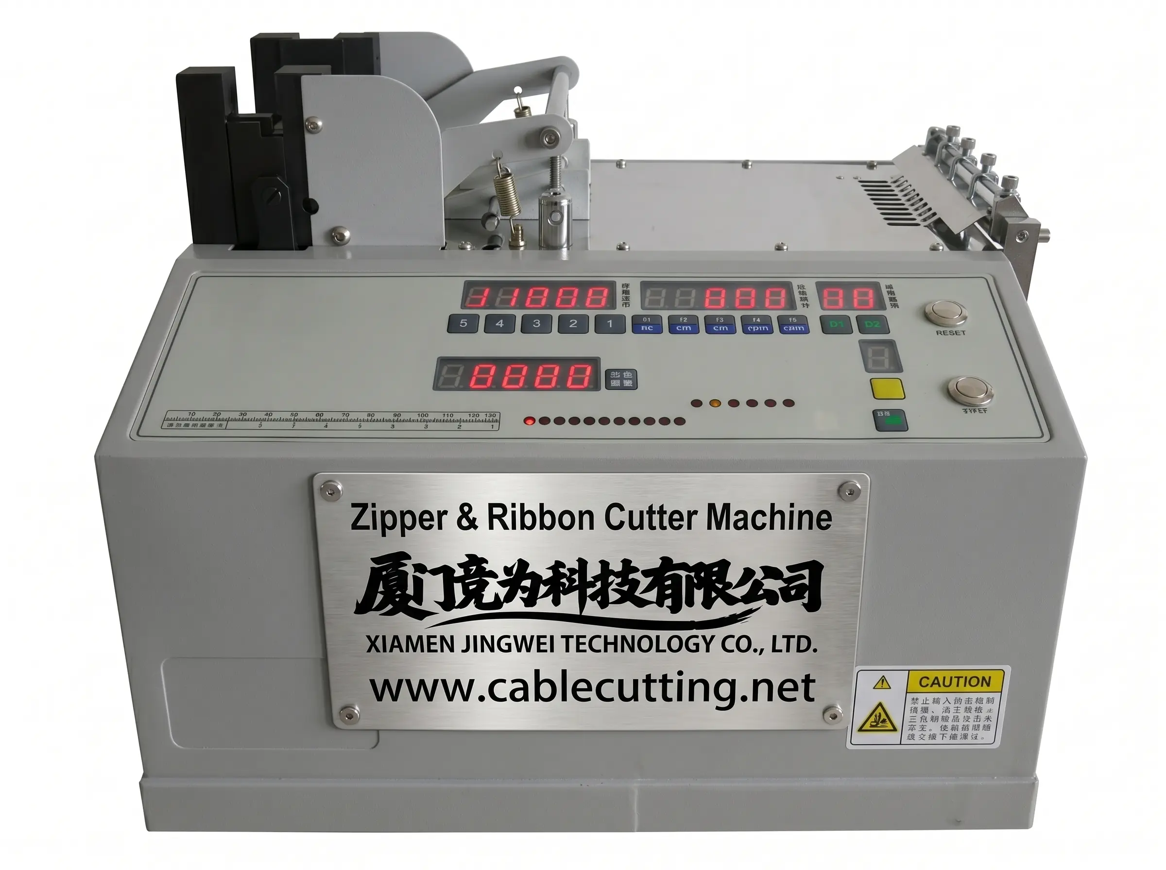 Automatische Zipper-Cutter-Maschine WPM-850 – Präzise Kabelverarbeitung von JINGWEI