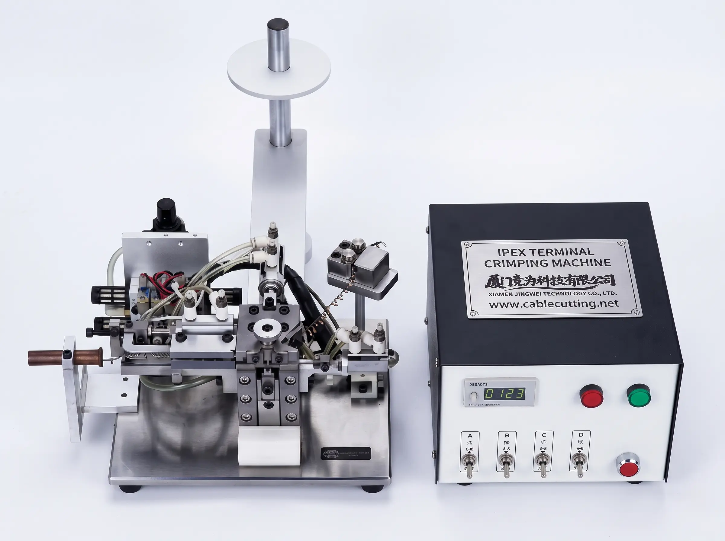 IPEX Koaxialkabel-Crimpmaschine | Präzise & Effizient für die Kabelkonfektion