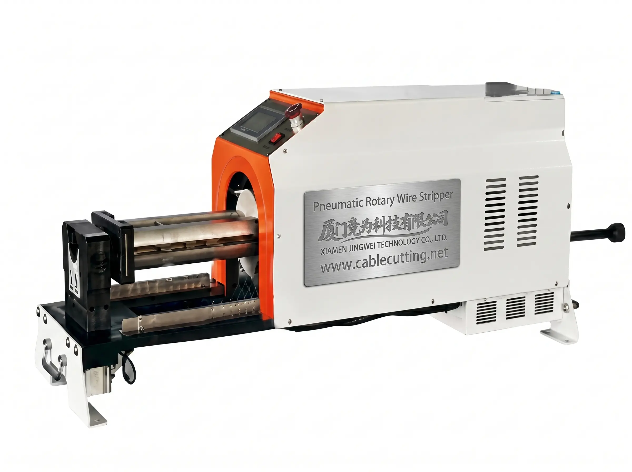 Pneumatische Rotationsdraht-Abisiermaschine WPM-X600 – Präzise und effizient von JINGWEI
