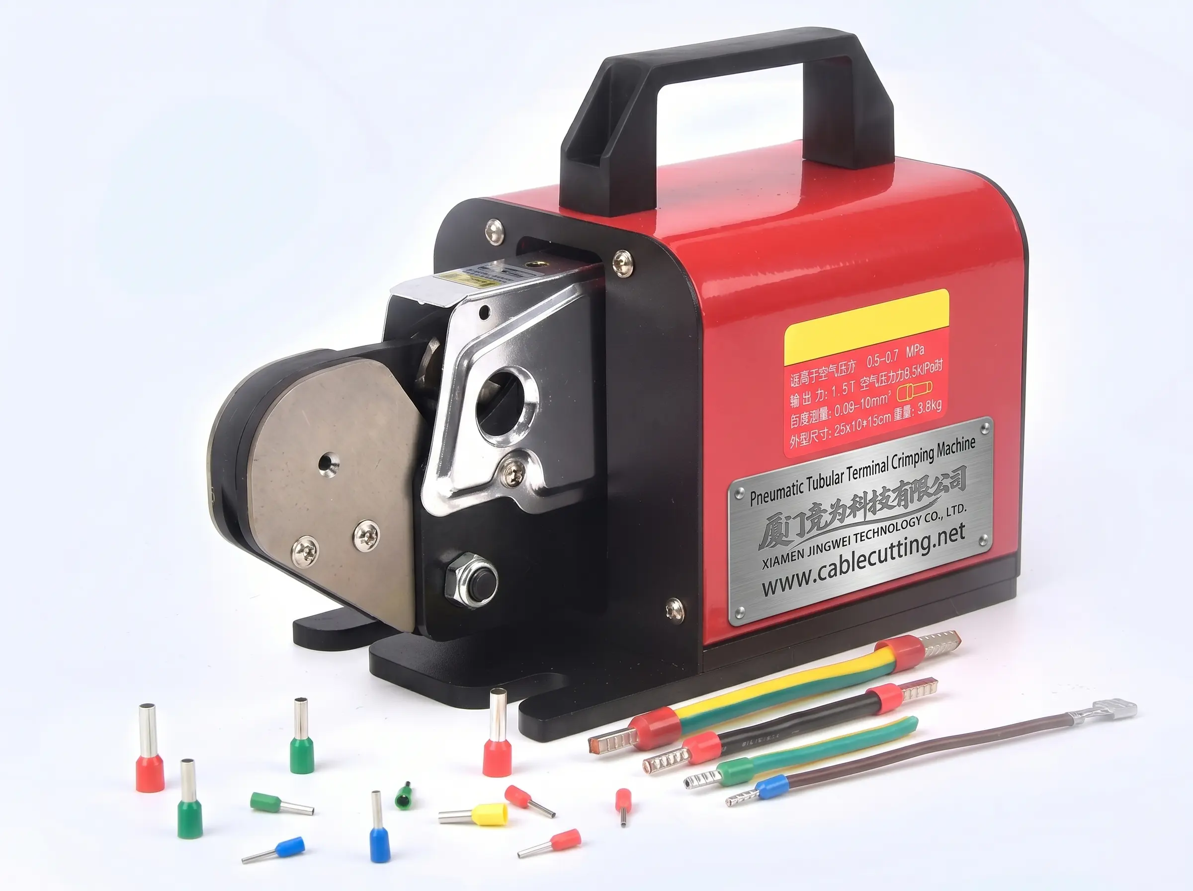 Pneumatischer Rohrkabelschuh-Crimper T6-4 – Professionelle Drahtverarbeitung