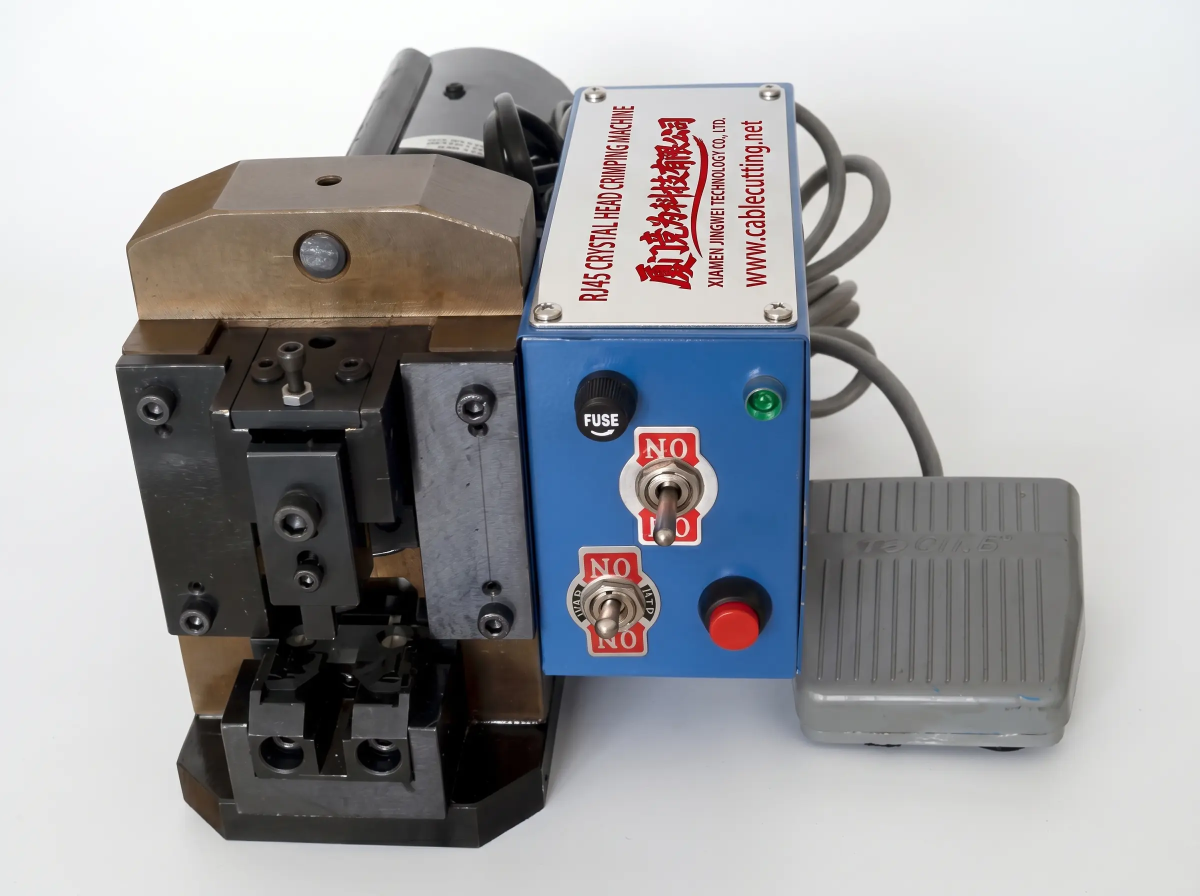 WPM-PC RJ45 Crimpmaschine – Profi-Werkzeug für Netzwerkkabel