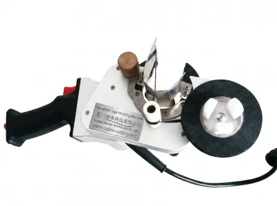 Tragbare Handbandwickelmaschine für Kabelbäume AT-100 - Bandwickelmaschine