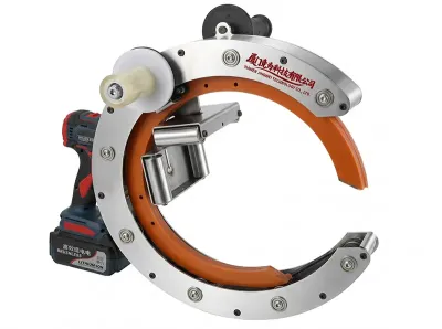 Bohrmaschinenbetriebener Hand-Orbitalwickler für Rohre & Holz HROW-450