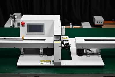 Automatische Klebeband-Wickelmaschine mit Drahtziehfunktion JW-303KL-1m Thumb