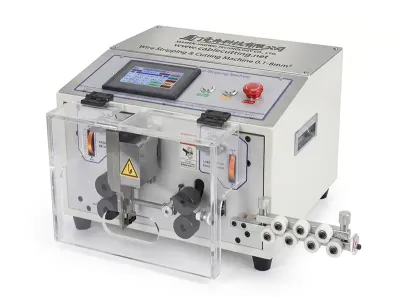 Touchscreen-Abisolier- und Schneidemaschine 0,1-8mm² WPM-ES