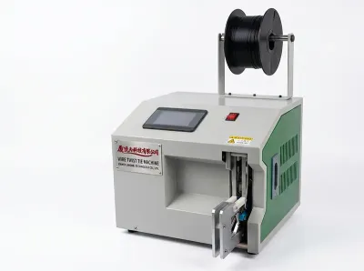 Automatische Drahtbindemaschine für Kabelmanagement WPM-845A - Wickel- und Bindemaschine