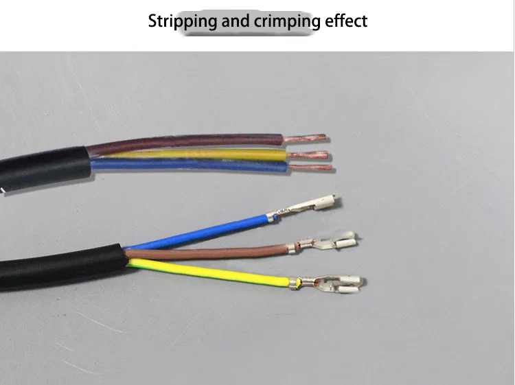 Abisolier-Crimpmaschine, DC-Klemmen-Crimpmaschine, AC-Klemmen-Crimp-Kabelabisoliermaschine