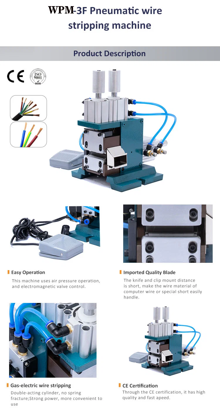 Pneumatische Abisoliermaschine