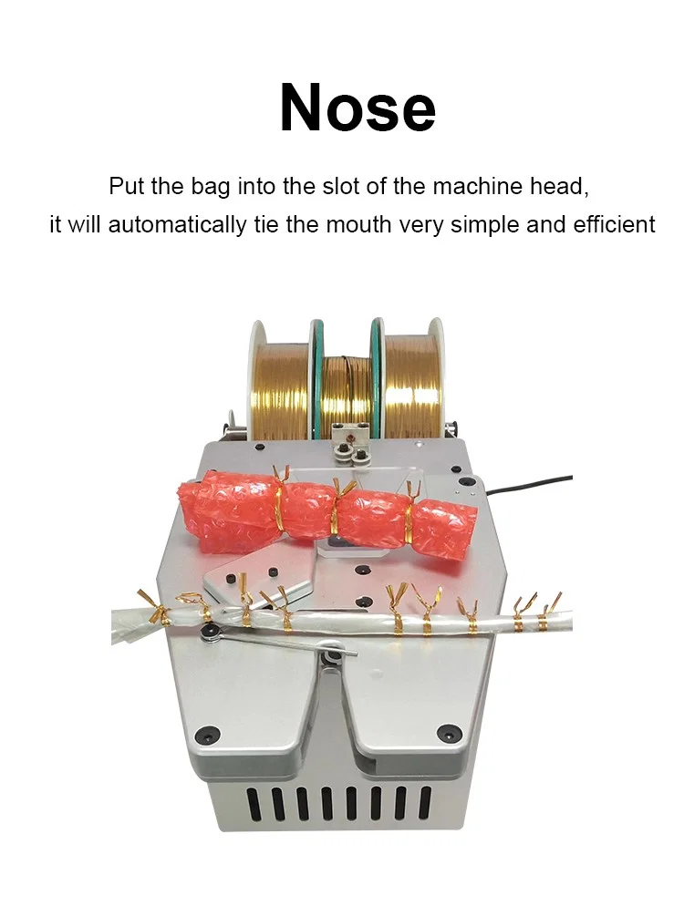 Brot-Twist-Bindemaschine, Twist-Bindemaschine, Lebensmittel-Twist-Bindemaschine