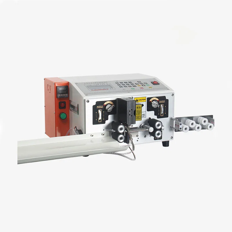 Nylon-Flechtkabel-Schneide- und Abisoliermaschine, Heizabisoliermaschine