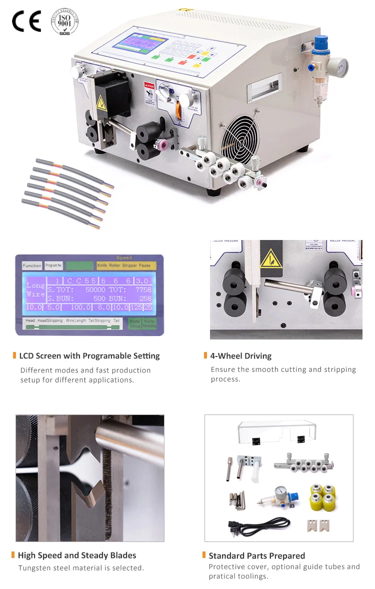 Sheathed cable cutting and stripping machine,Round Wire Stripping Machine, Cutting And Stripping Machine, Cable Strip Product Schneide- und Abisoliermaschine für ummantelte Kabel, Abisoliermaschine für Runddraht, Schneide- und Abisoliermaschine, Kabelabisolierprodukt