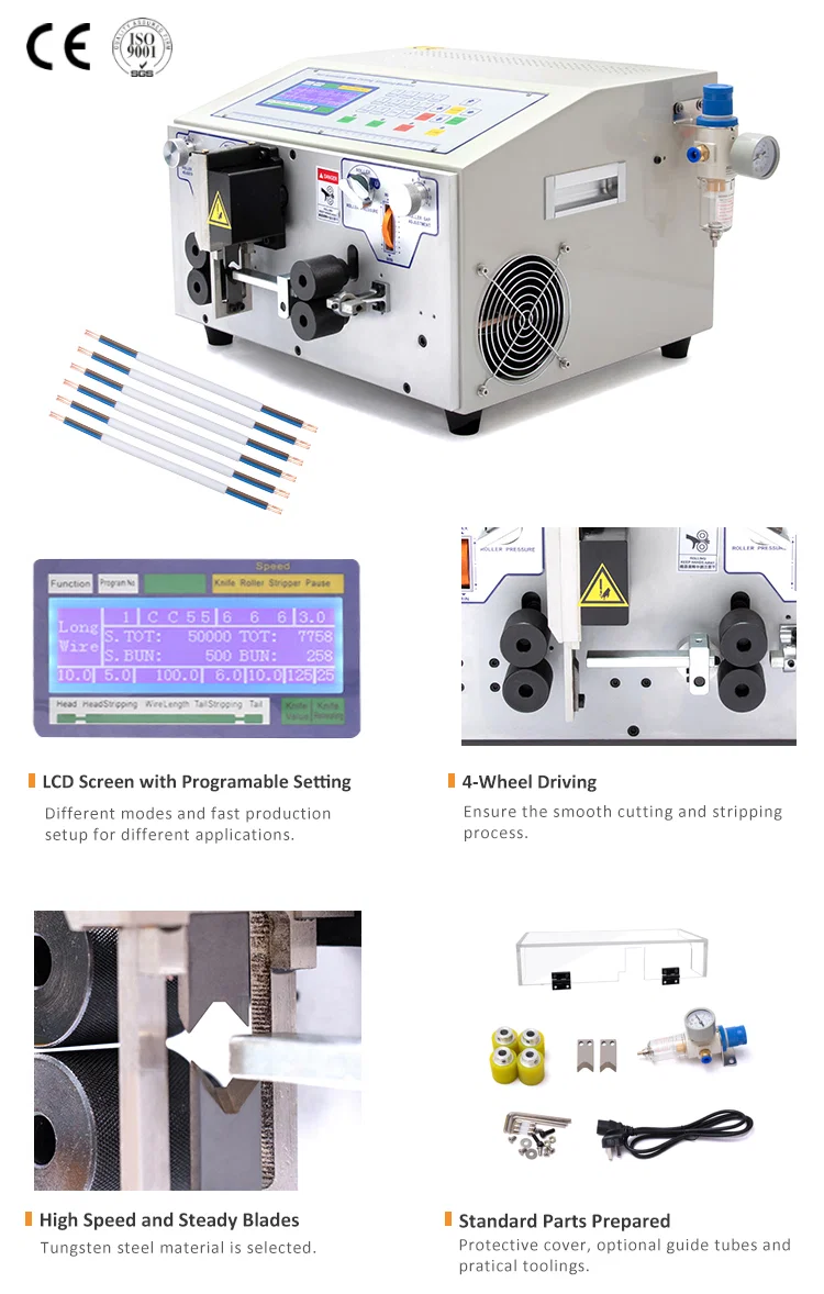 Automatische Abisolier- und Schneidemaschine für Flachkabel WPM-09BHT, Abisoliermaschine für Flachkabel, Abisoliermaschine für Drahtschneide, Produkt für Abisolierwerkzeug