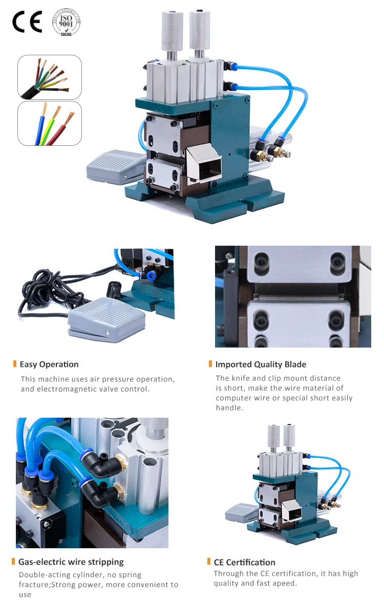 Pneumatische Abisoliermaschine, Abisoliermaschine, Pneumatische Umreifungsmaschine
