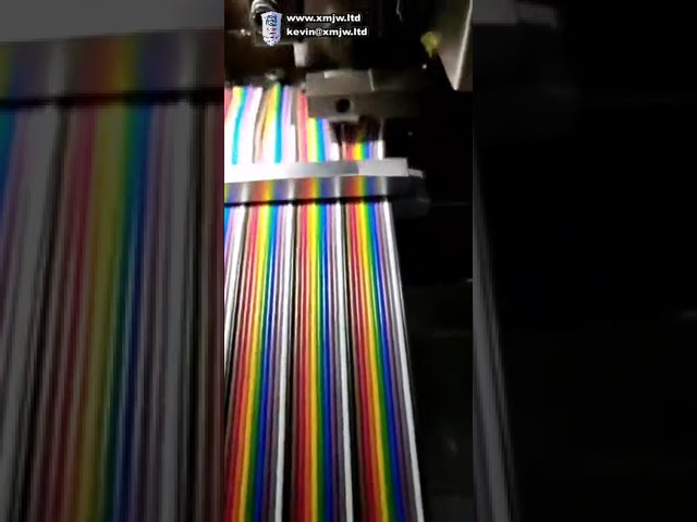 3 20p Halbautomatische Flachbandkabel-Abisolier- und Crimpmaschine für 20-40-polige Flachbandkabel