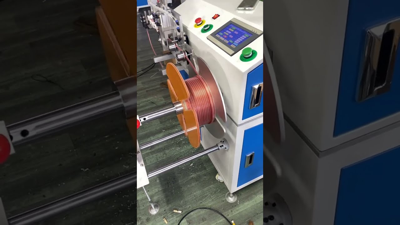Automatische Meterzähl-, Traversier-, Schneide-, Drahtwickel- & Spulmaschine für präzise Metererfassung