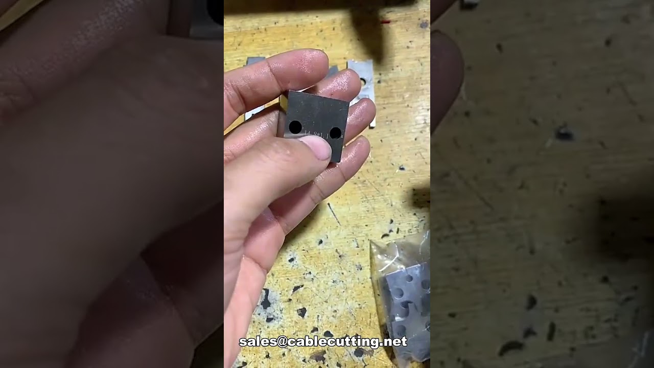 Hochpräzise Crimpmesser für Terminals, OTP-Applikatoren & Biegenetz-Crimpklingen