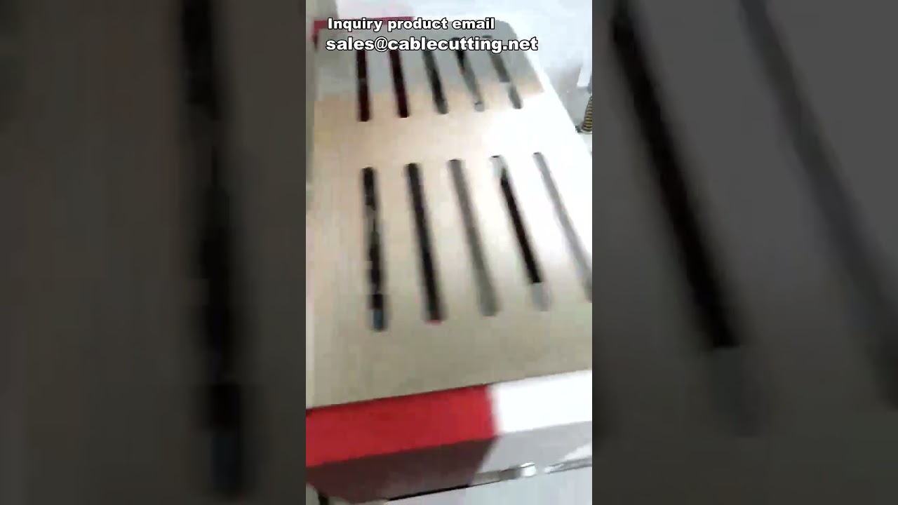 Automatische PVC-Schlauch-Schneidemaschine | Kabelrohr & Wärmeschrumpfschlauch Schneidanlage