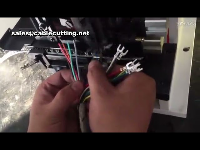 Horizontale Crimp- und Abisolier-Maschine für Kabelschuhe | Kupfer-Abisolierer | Yihan