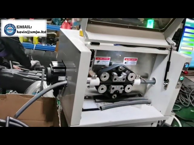 Präzise Servo-Rotationsschneidemaschine für Rohre 10–45 mm mit Schlitz- und Stanzfunktion – kundenspezifisch