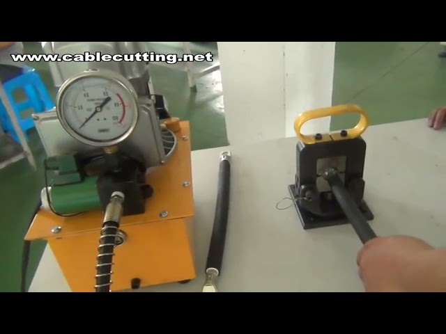 Hydraulische Crimpmaschine mit Hexagon-Crimpbacken | Elektrisches Crimpwerkzeug für Kabel