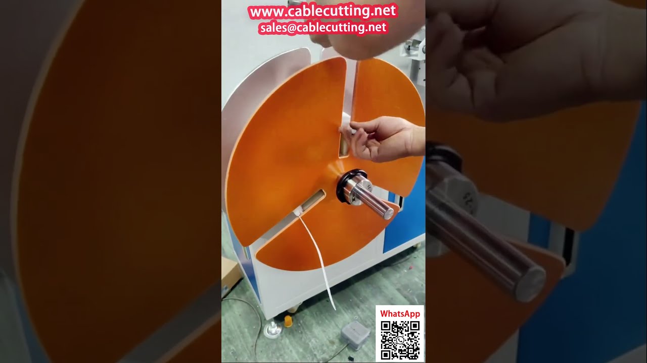 Aufwickel- und Zählmaschine für PE-Wasserfilterrohre und flexible Schläuche | Effiziente Verpackung