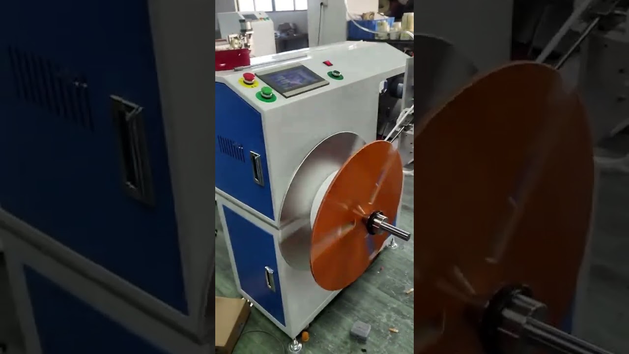 Reine Wasser PE-Rohr Mess- & Aufwickelmaschine – Ideal für harte & weiche Rohre | #Fabrik #Maschine