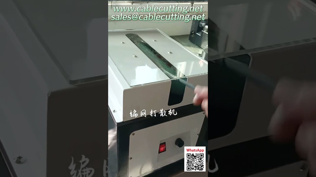 Automatische Drahtbürst- und Wickelmaschine | Präzise Kabelverarbeitung für die Industrie