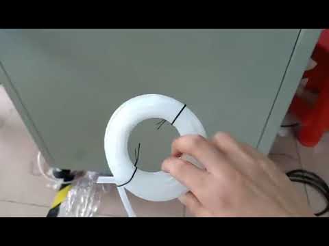 Effiziente PVC-Flexschlauch-Bearbeitung: WPM 02SL – Schneiden, Wickeln, Binden