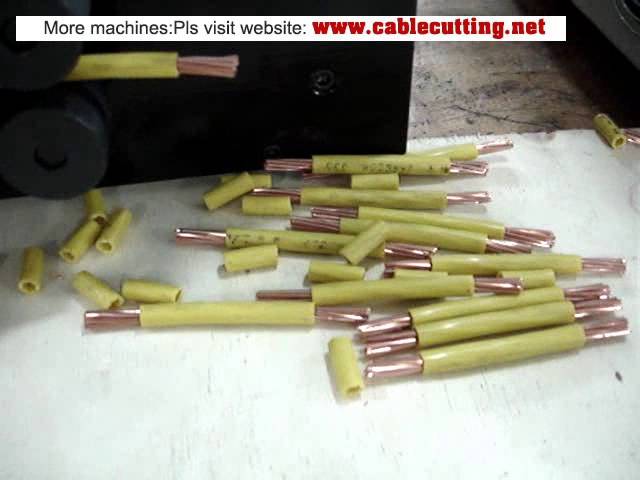 WPM-09K: Automatische Abisolier- und Kabelabschneidemaschine für 16 mm² 7-adrige Kabel