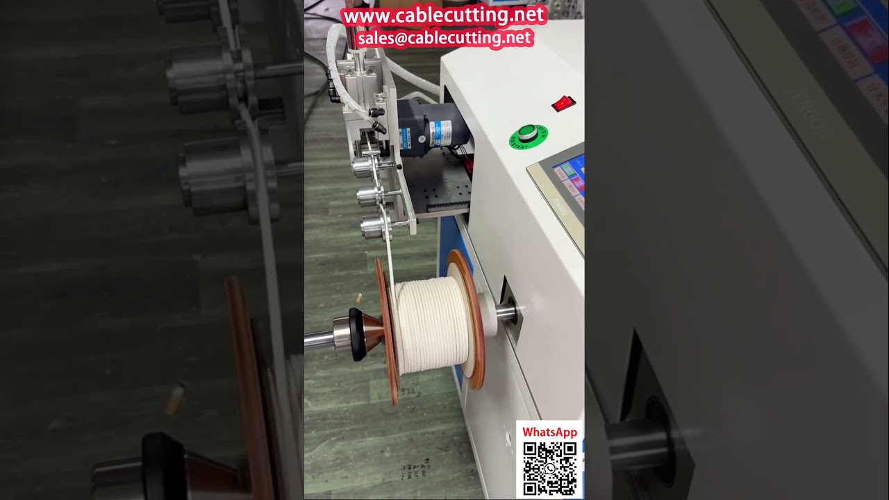 Präzisions-Zähl-, Abwickel- und Schneidmaschine für industrielle Kartonhülsen