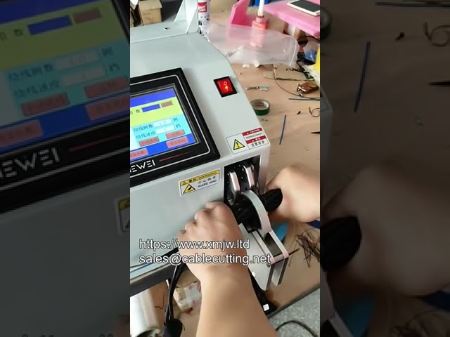 18-45m Kabelbündelmaschine: Wickel- und Bindemaschine für Netzwerkkabel