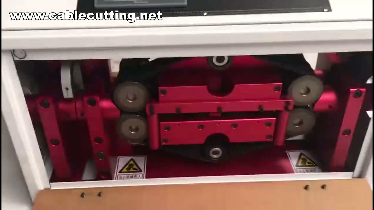 Rundschlauch- & Wellrohr-Schneidemaschine | Automatische Rohrschneidemaschine für präzise Schnitte