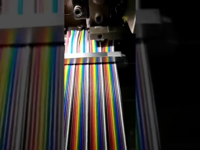 Halbautomatische Flachbandkabel-Crimpmaschine für 3-20P und 20-40 Pin Stecker mit FM-Terminals