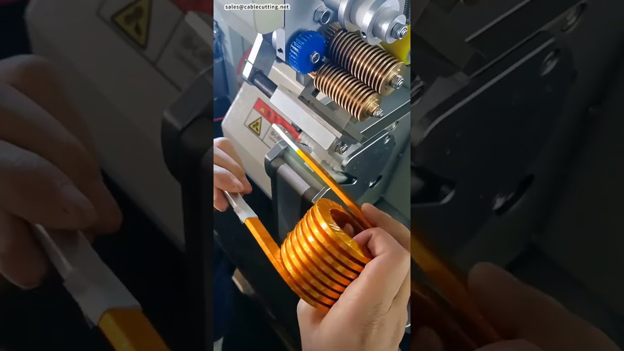 Spotband-Wickelmaschine für Kabelbäume | Spot-Taping-Maschine #Maschine #Fabrik #CNC