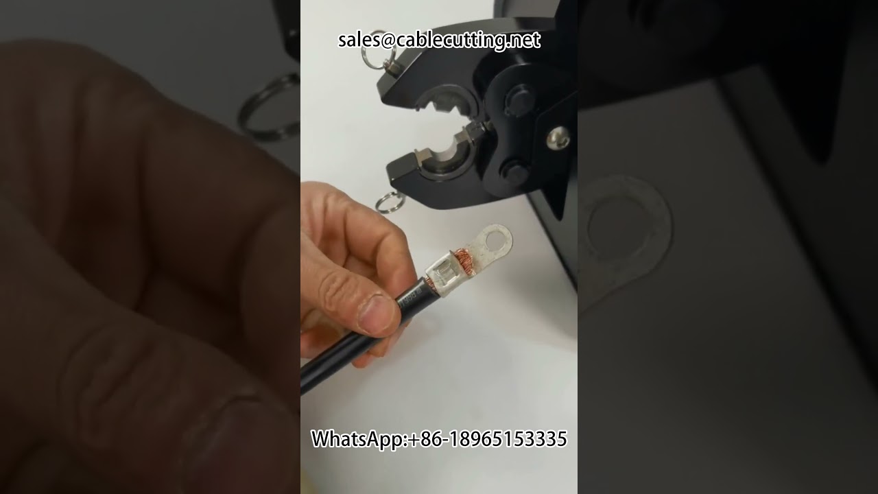 Desktop-Crimper – Automatisierte Präzision für Kabelanschlüsse
