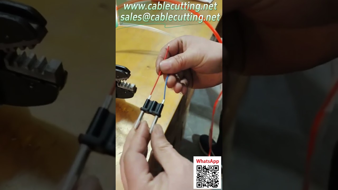AM 10 Druckluft-Crimpmaschine – Schneller Werkzeugwechsel für verschiedene Kabelschuhe & Sonderstecker