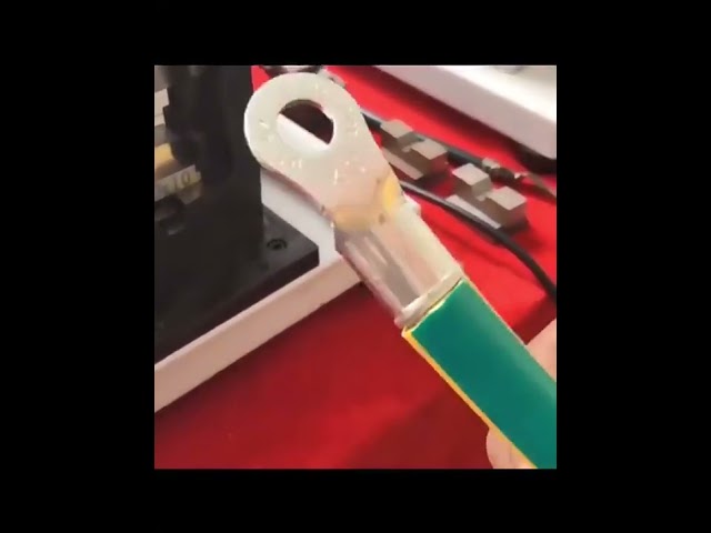 10T Automatische Hydraulik-Crimp-Maschine für isolierte Hülsenanschlüsse