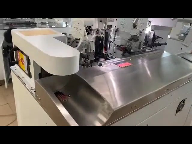 Vollautomatische Crimp- und Schrumpfschlauch-Maschine für präzise Kabelverarbeitung