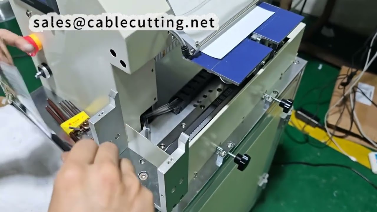 Hochgeschwindigkeits-Faltetikettiermaschine für Draht – für extragroße Etiketten 200x100 mm
