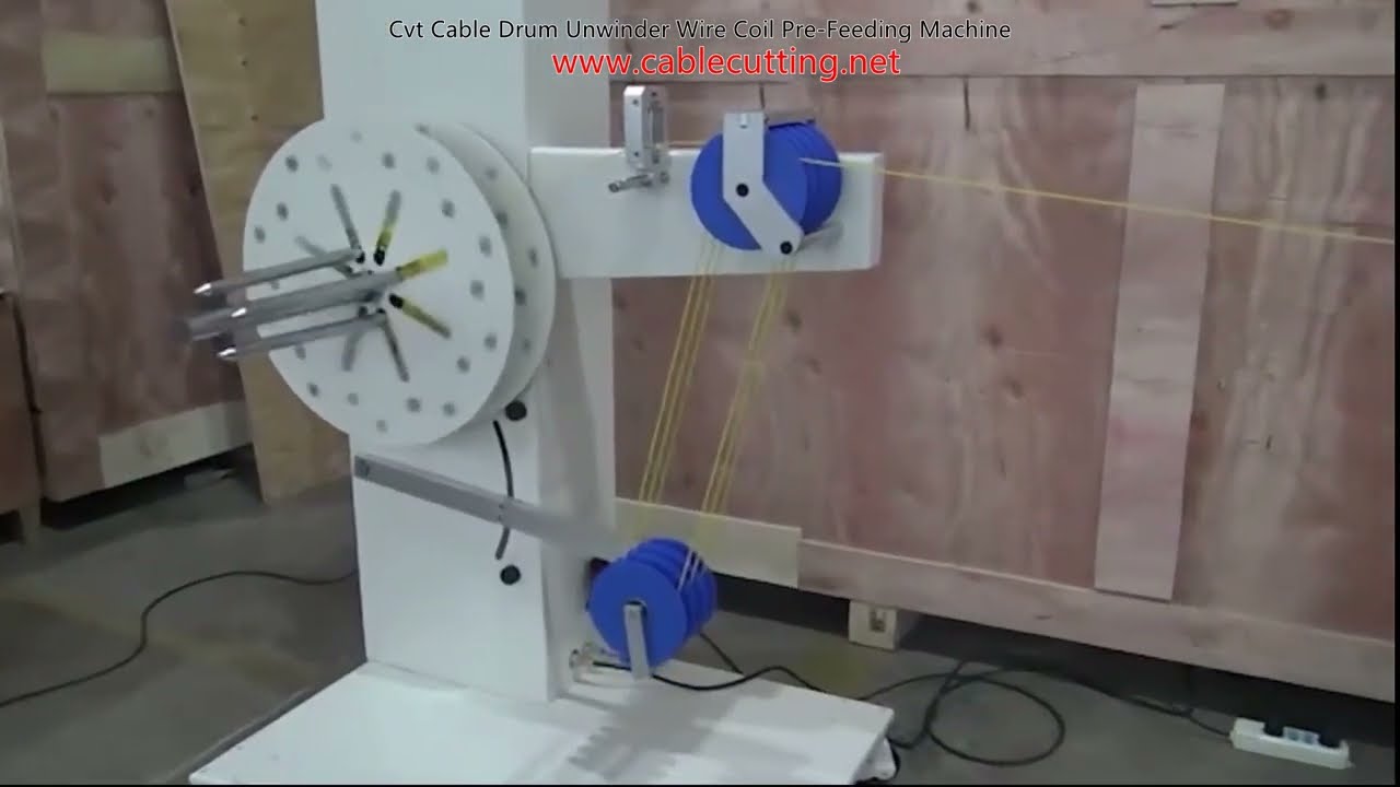CVT Kabeltrommel-Abwickler | Automatische Drahtspulen-Vorspeisemaschine