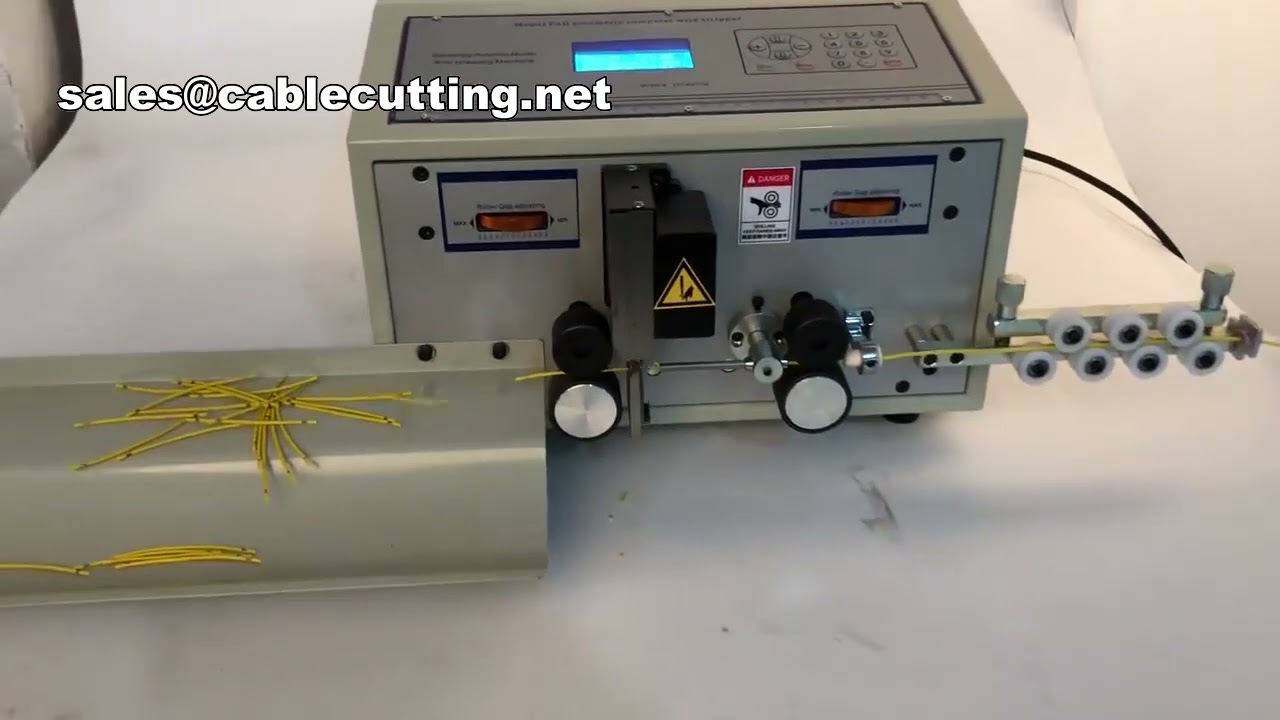 Automatische Abisoliermaschine für Kabel 2,5 Quadrat – Effizienter Kabelschäler & Abisolierer für die Industrie
