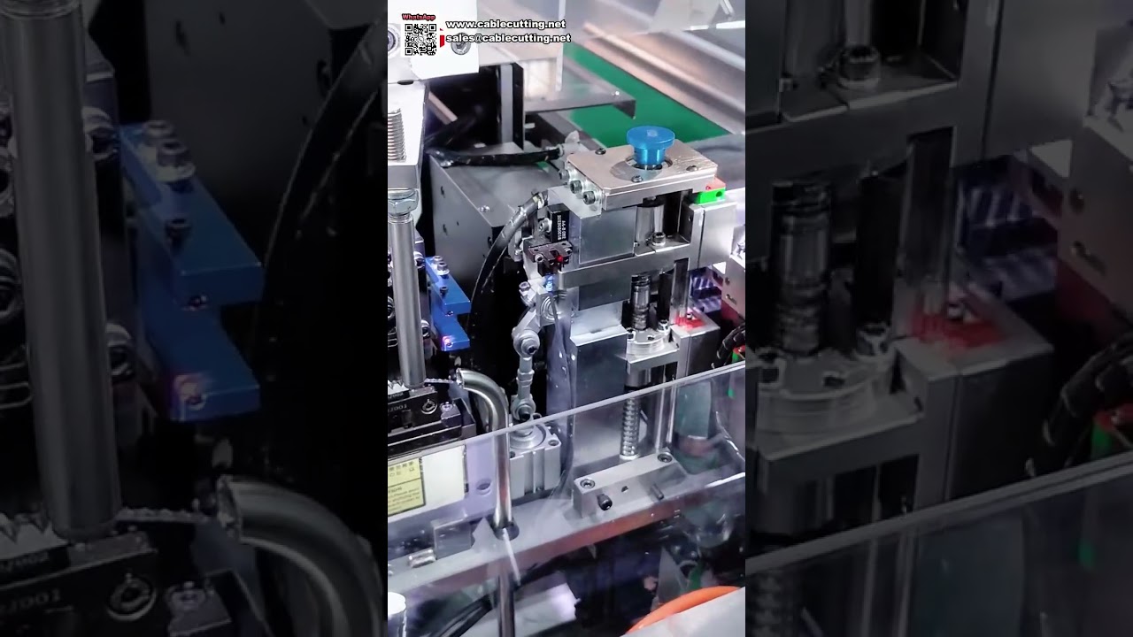 Hochleistungs-Doppelend-Crimp-Automat für die Mehrdrahtverarbeitung – Vollautomatische Terminiermaschine