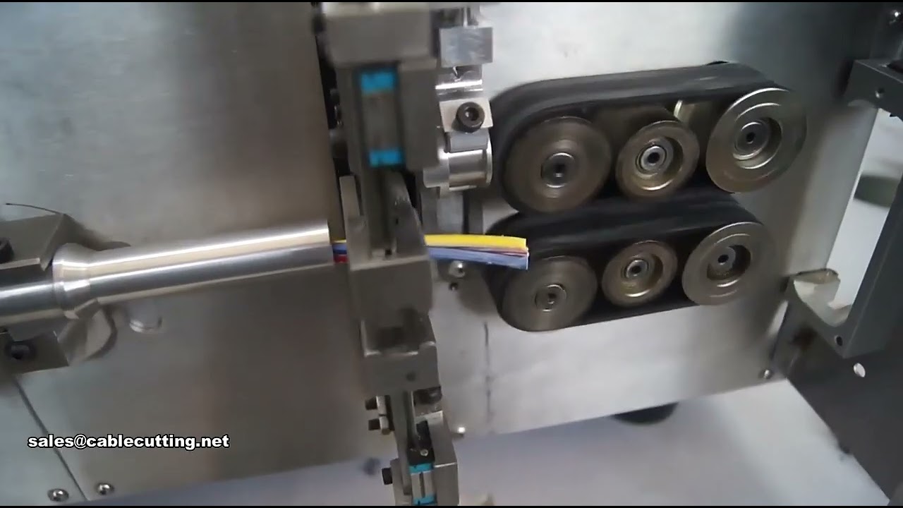 Automatische Abisolier- und Schneidemaschine für Computerkabel und Kupferdraht | Hochpräzise Kabelverarbeitung