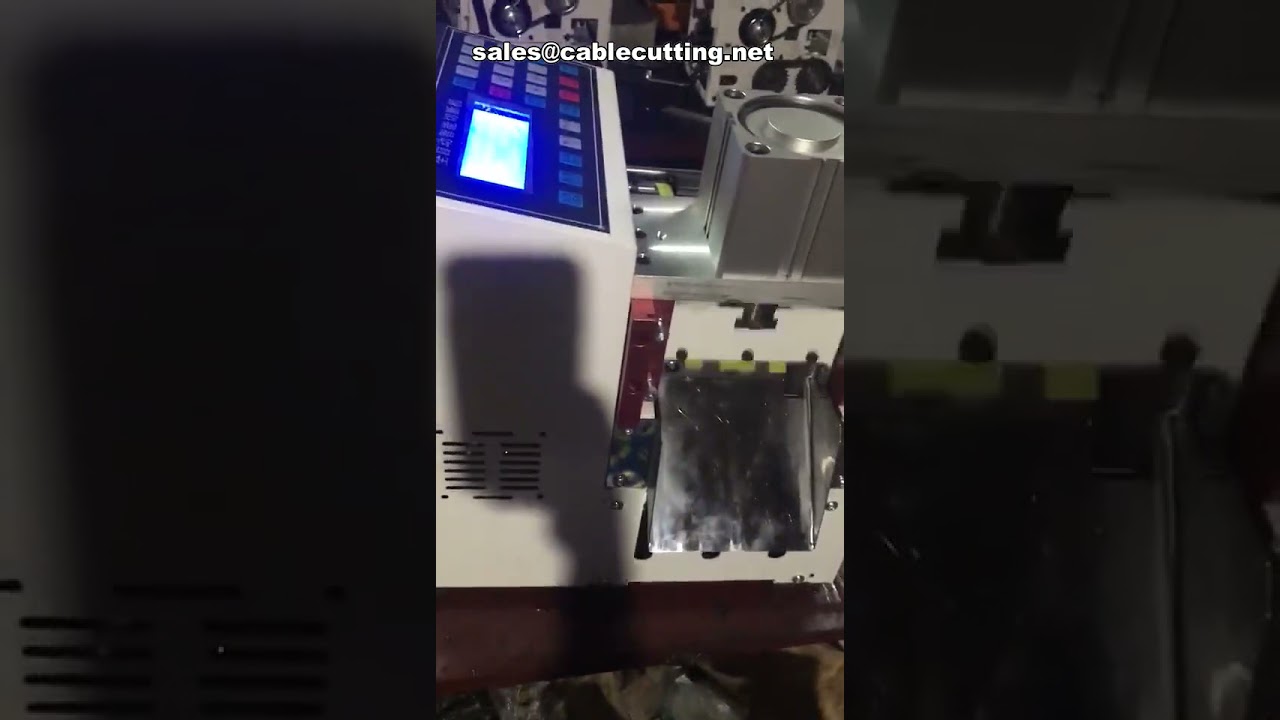Kabel- und Schlauchschneidemaschine für Schrumpfschläuche, Kupferdraht, PVC, Kunststoffrohre – Präzises Drahtschneiden