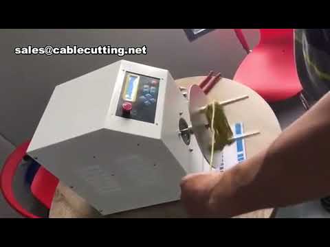China Auto Computer Wire Usb Cable Making Measuring Winding Machine