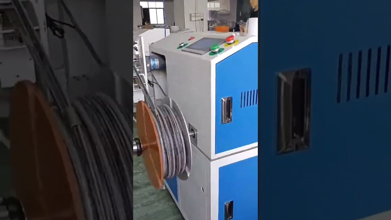 All-in-One-Maschine: Automatisches Zählen, Sortieren, Schneiden, Wickeln & Spulen von Rohren (1–16 mm, 15 kg Kapazität)