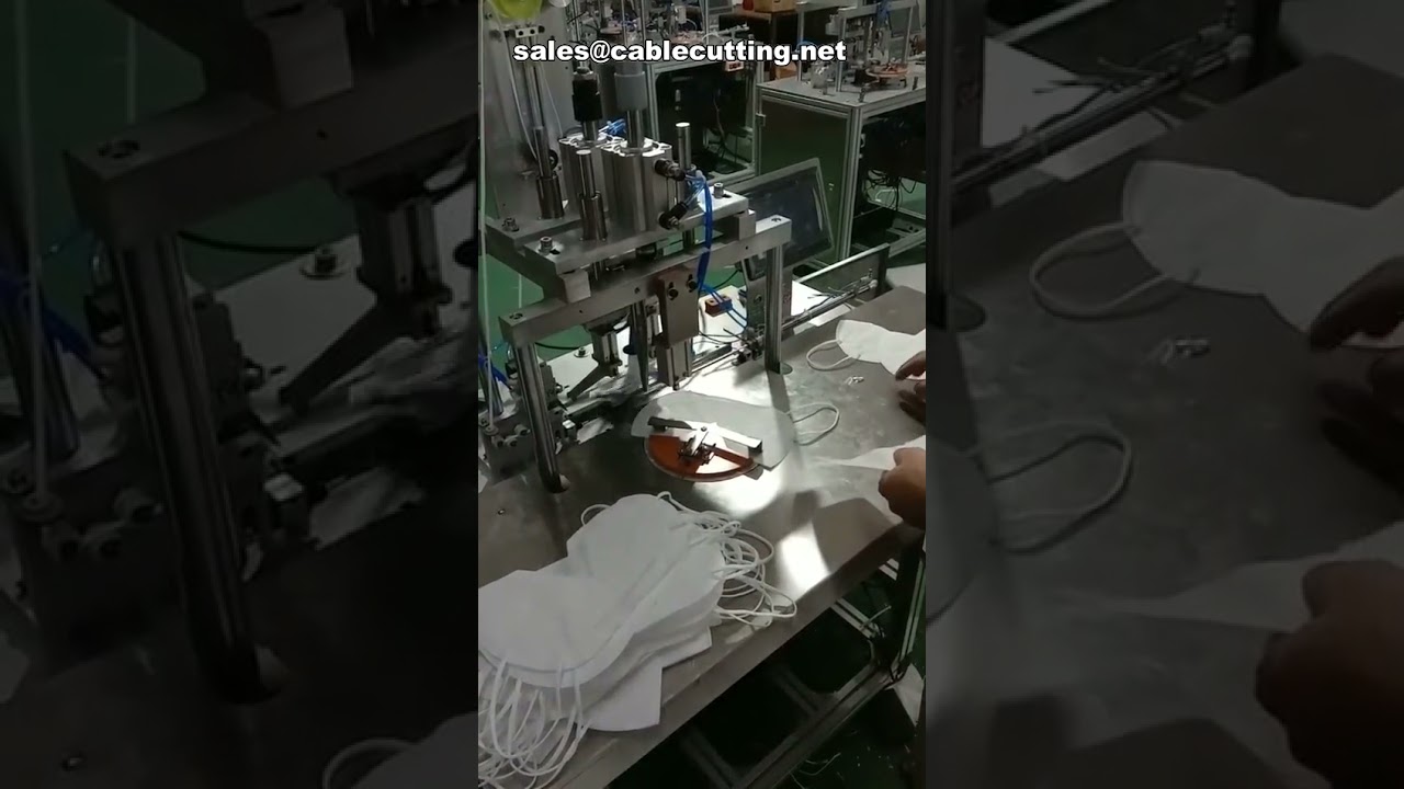 Automatische Ohrschlaufe-Schweißmaschine für Einwegmasken (N95, FFP2)