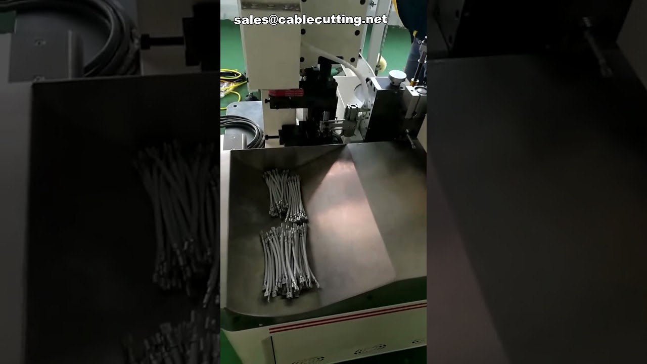 Automatische Crimp- und Pressmaschine für elektrische Anschlüsse & Flachbandkabel | Hochleistungs-Crimpautomat