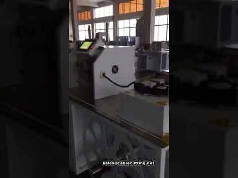 Präzise Wellrohr-Schneidemaschine für flexible Leitungen
